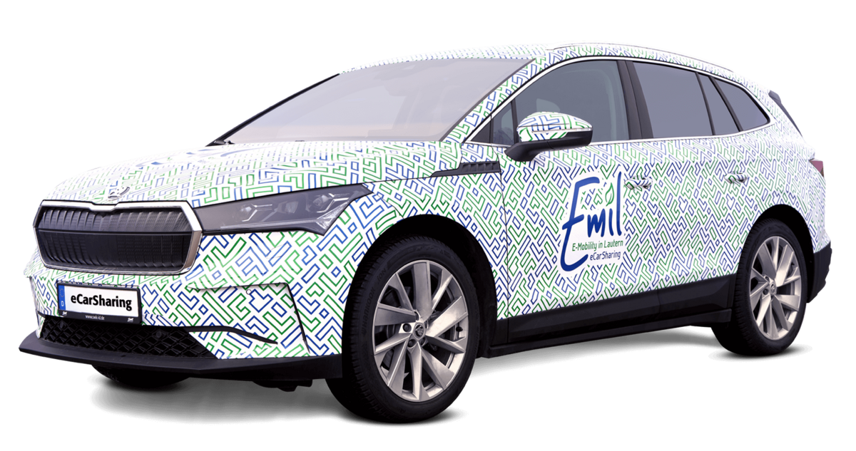 Skody Enyqa Emil eCar-Sharing SWK