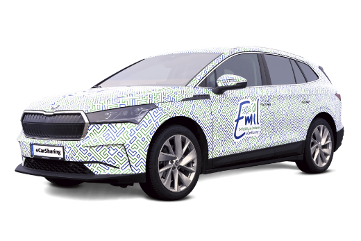 Skody Enyqa Emil eCar-Sharing SWK